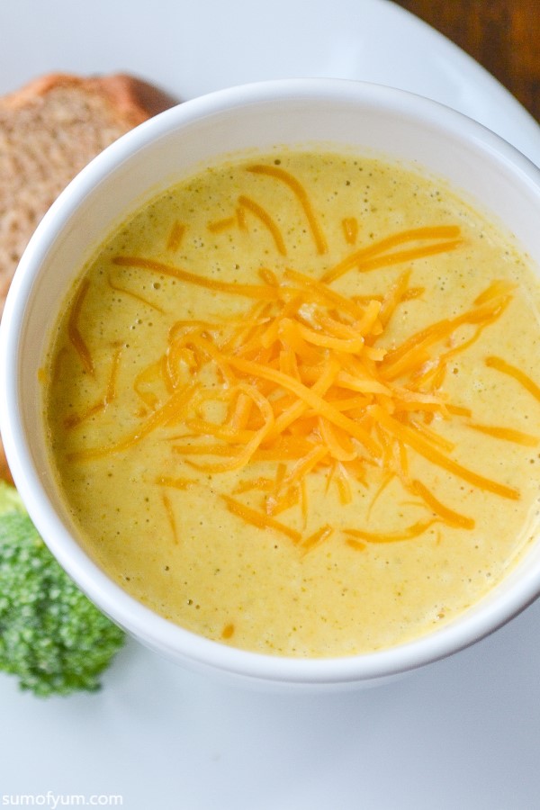 Cup of Broccoli Cheese Soup