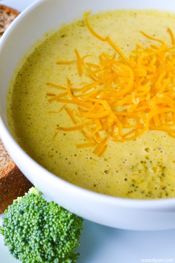 Bowl of Broccoli Cheese Soup