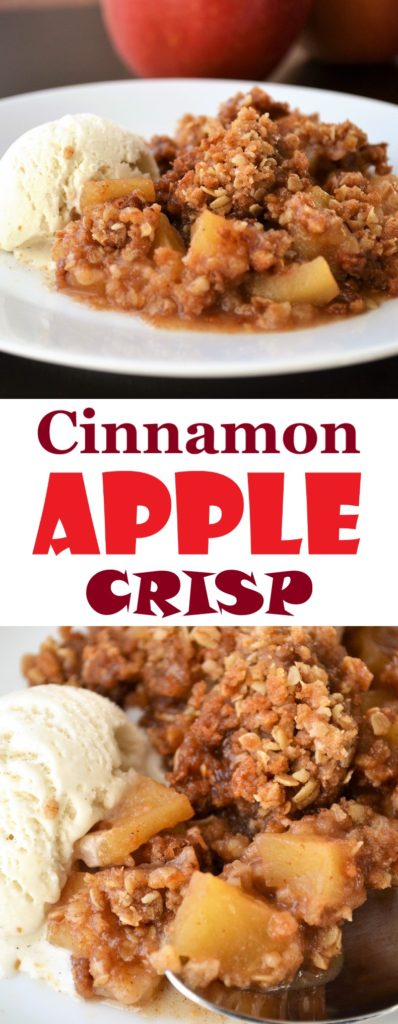 Cinnamon Apple Crisp Recipe - Sum of Yum