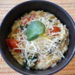 Spinach and Tomato Orzo