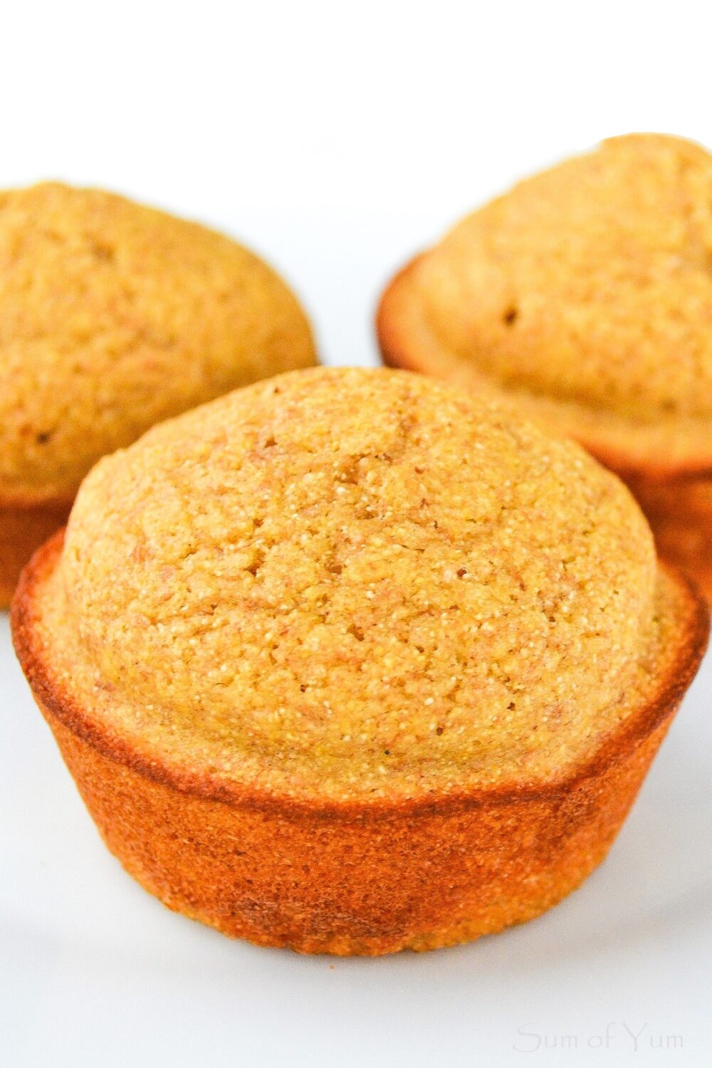 Healthy Cornbread Muffins Sum of Yum