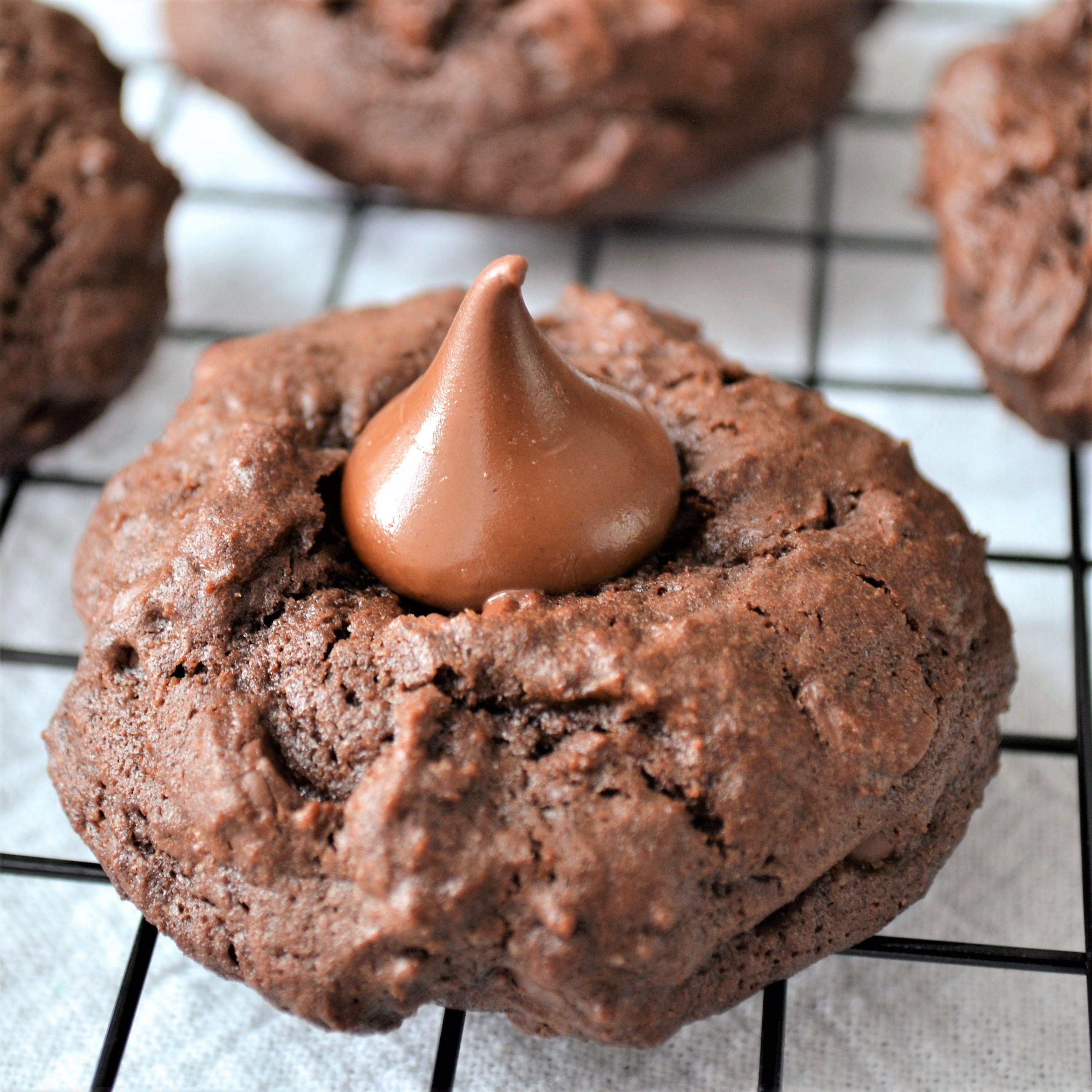 Chocolate Kiss Cookies Recipe - The Sum Of Yum