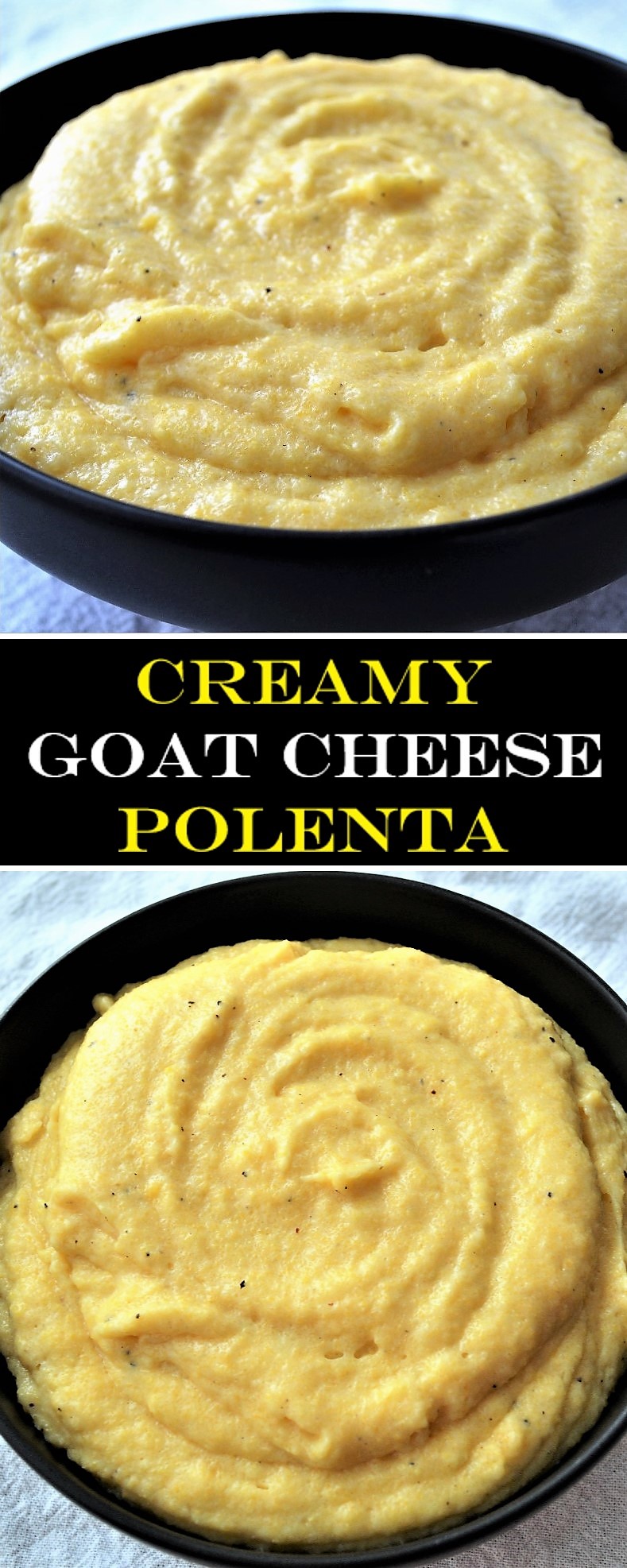 Creamy Goat Cheese Polenta