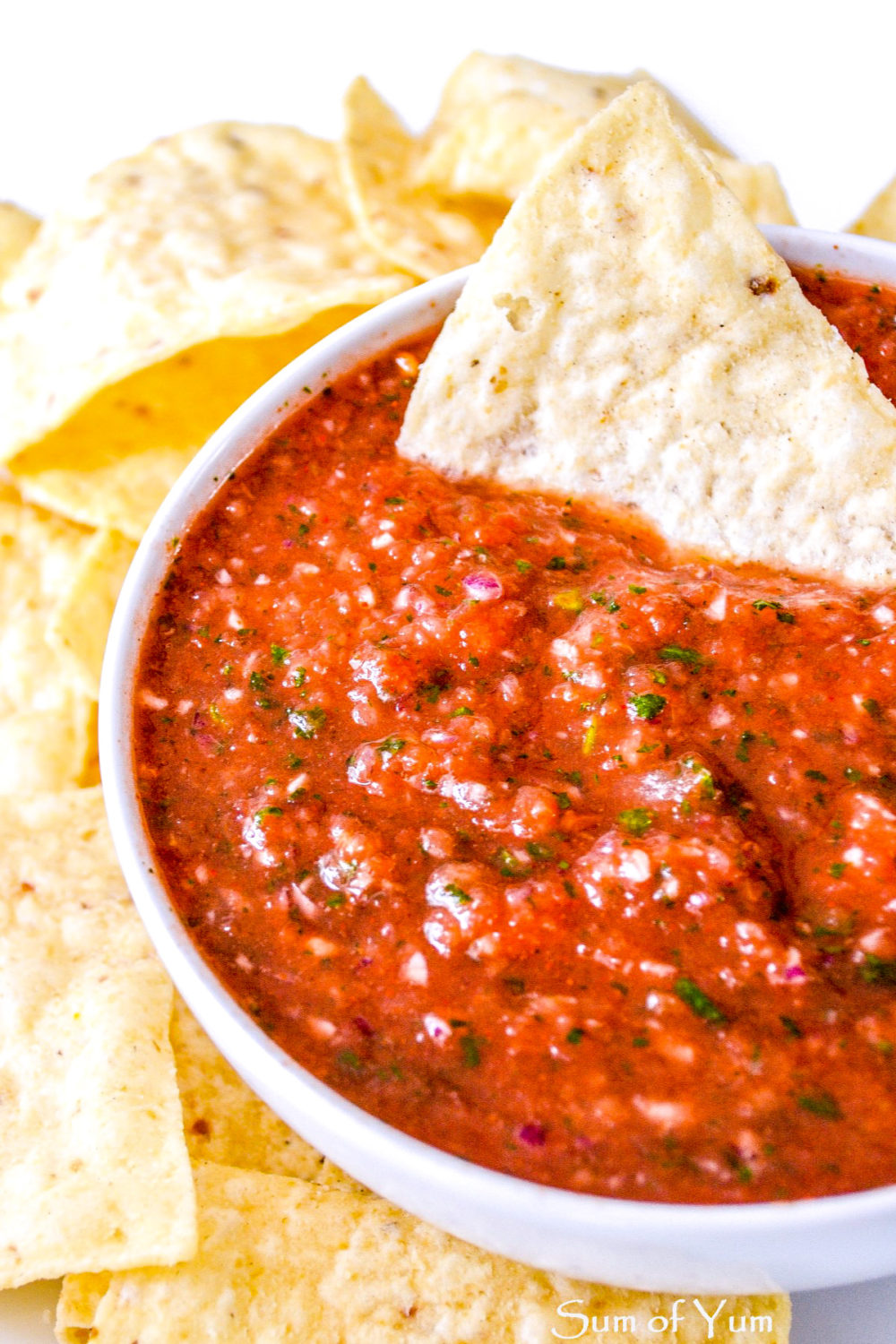 Restaurant Style Salsa - Sum of Yum