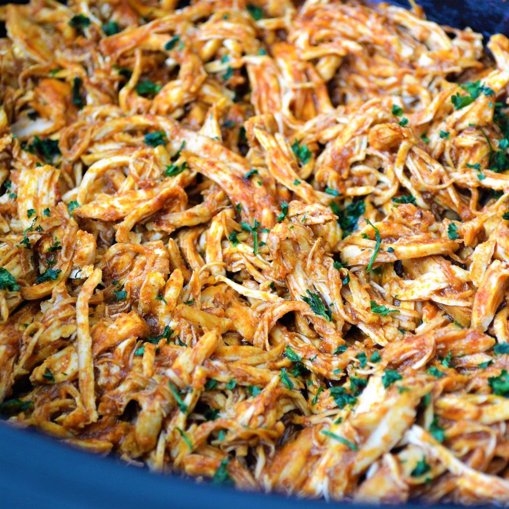 Slow cooker Mexican Shredded Chicken