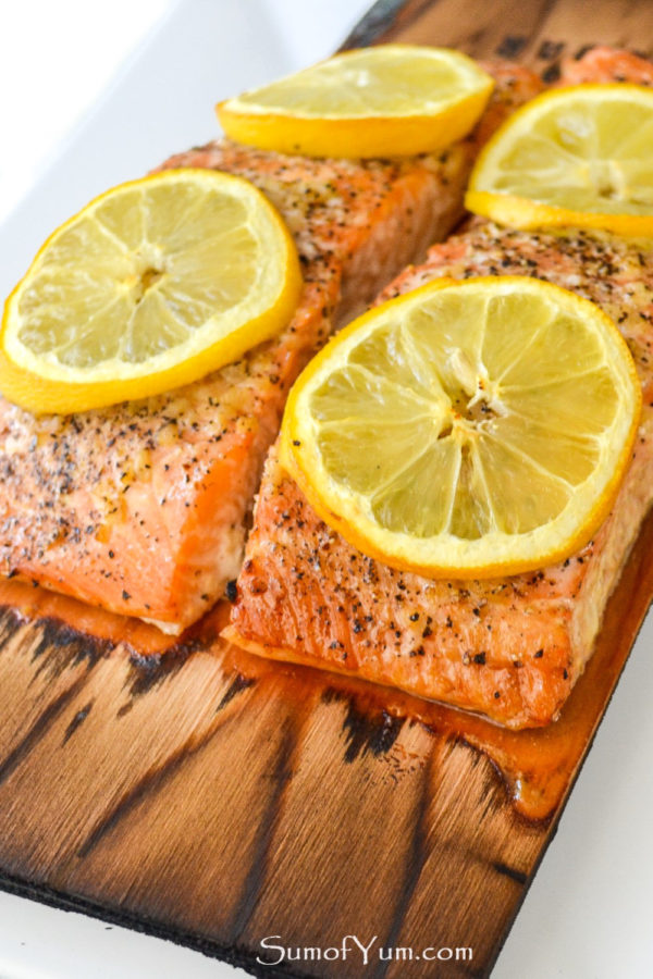 Cedar Plank Salmon Sum Of Yum