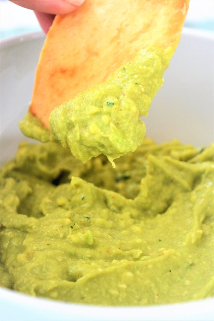 Creamy Avocado Dip - This dip is delicious and it's healthy. Guacamole, avocado dip, whatever you want to call it... it's some good stuff! | sumofyum.com 