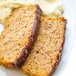 Glazed Turkey Meatloaf with Oats