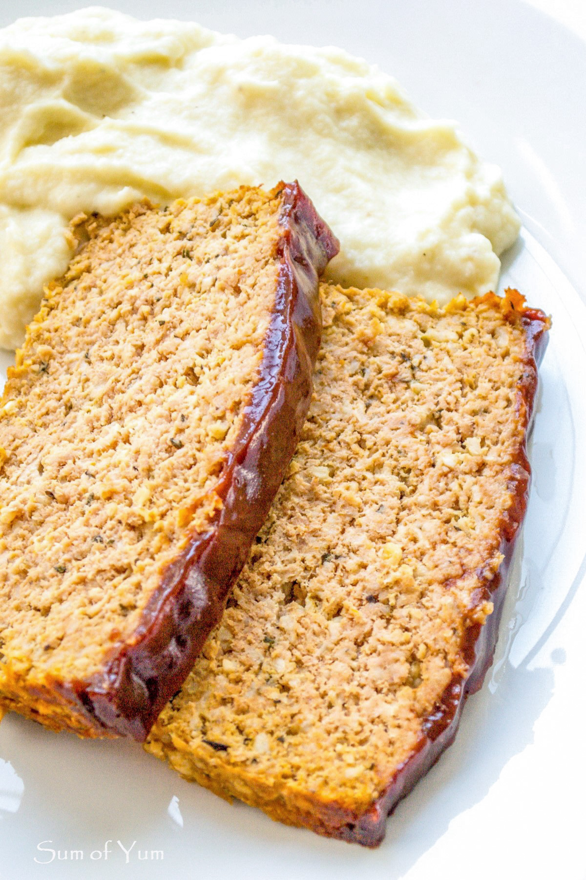 Meatloaf and Mashed Cauliflower