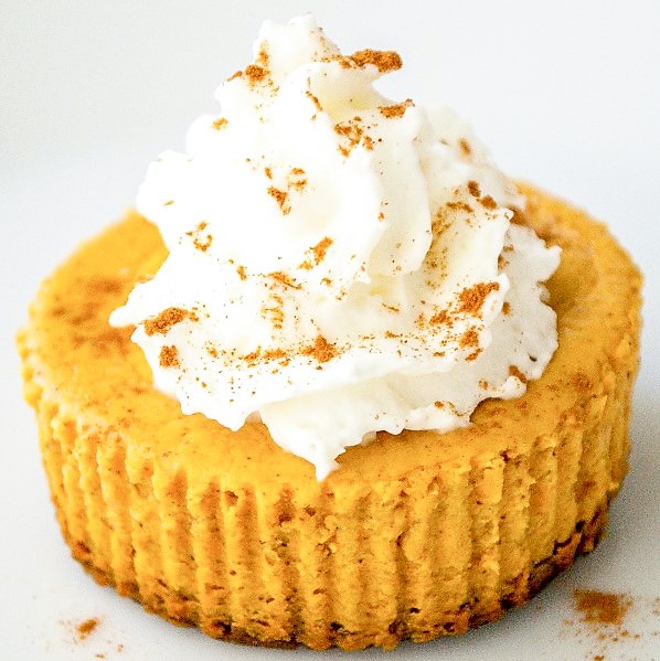 Easy Mini Pumpkin Cheesecakes Recipe Sum of Yum