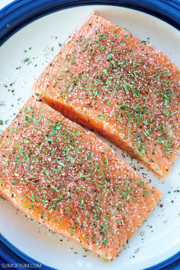 Dinner, Recipes Pan Seared Salmon with Wine Butter Sauce