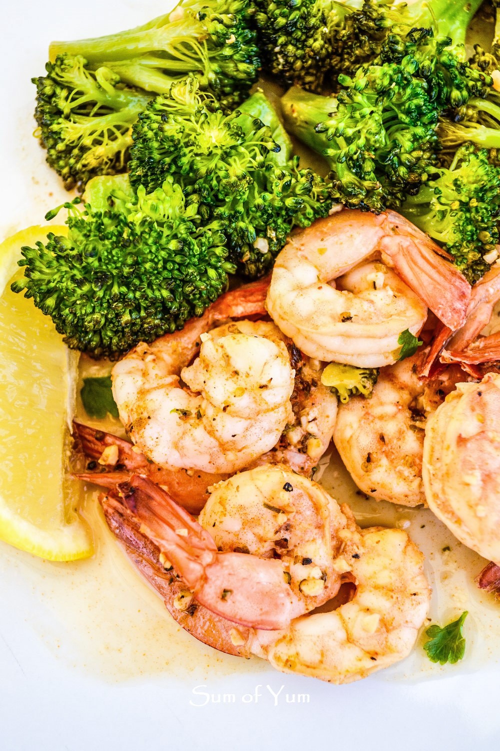 Shrimp and Broccoli Foil Packs - Sum of Yum