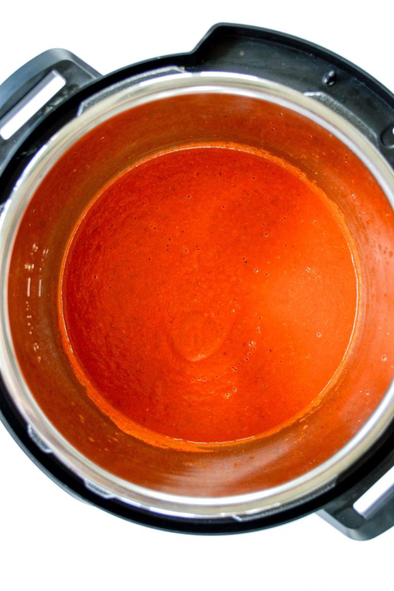 Tomato Basil Soup (Instant Pot) - Sum of Yum