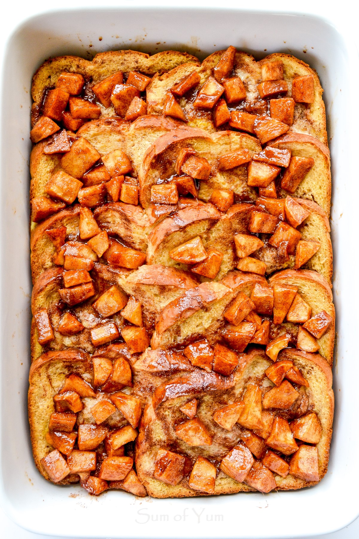 Baked Apple Cinnamon French Toast 