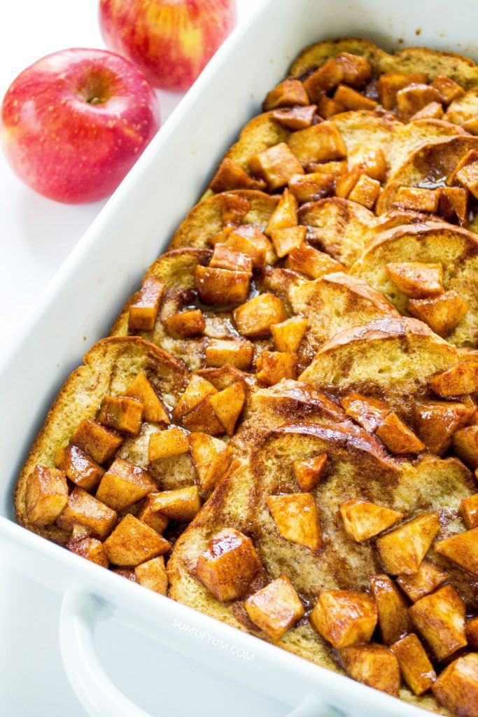 Baked Apple French Toast Sum Of Yum