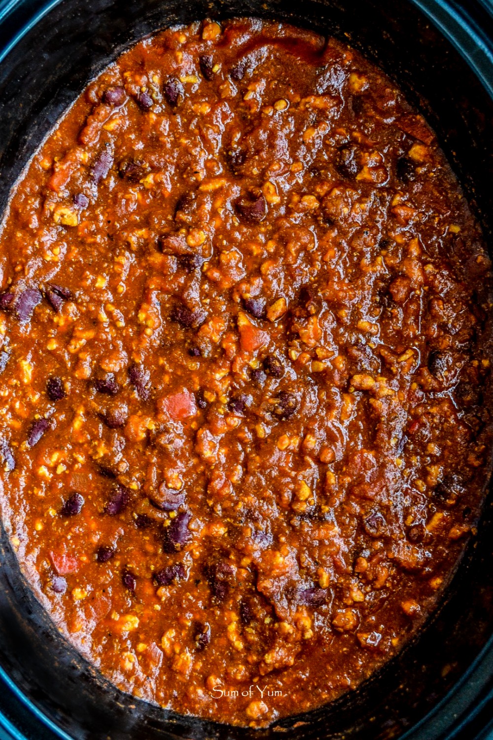 Crockpot Turkey Chili