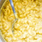 Stovetop Mac and Cheese in pot