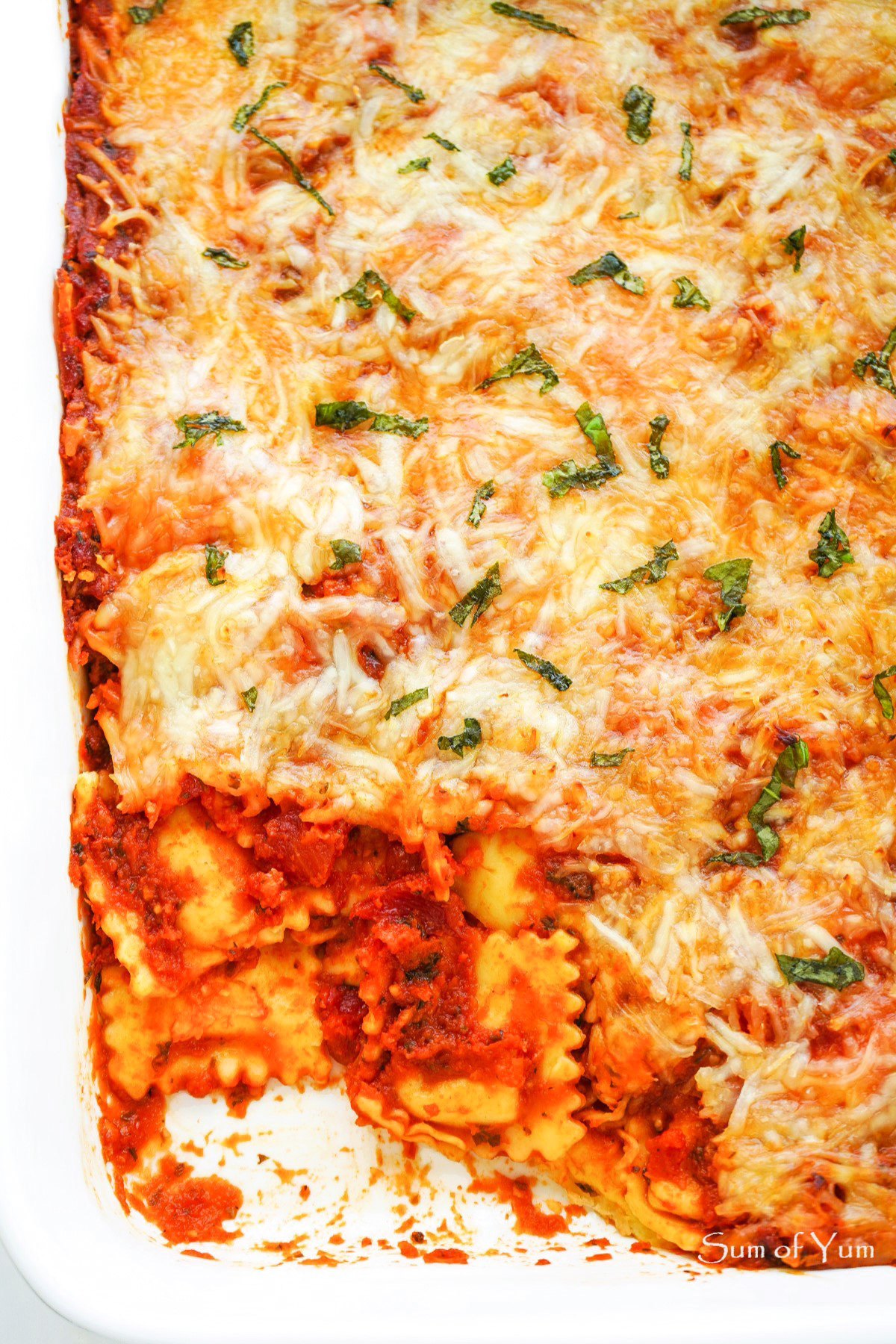 Baked Ravioli - Sum Of Yum