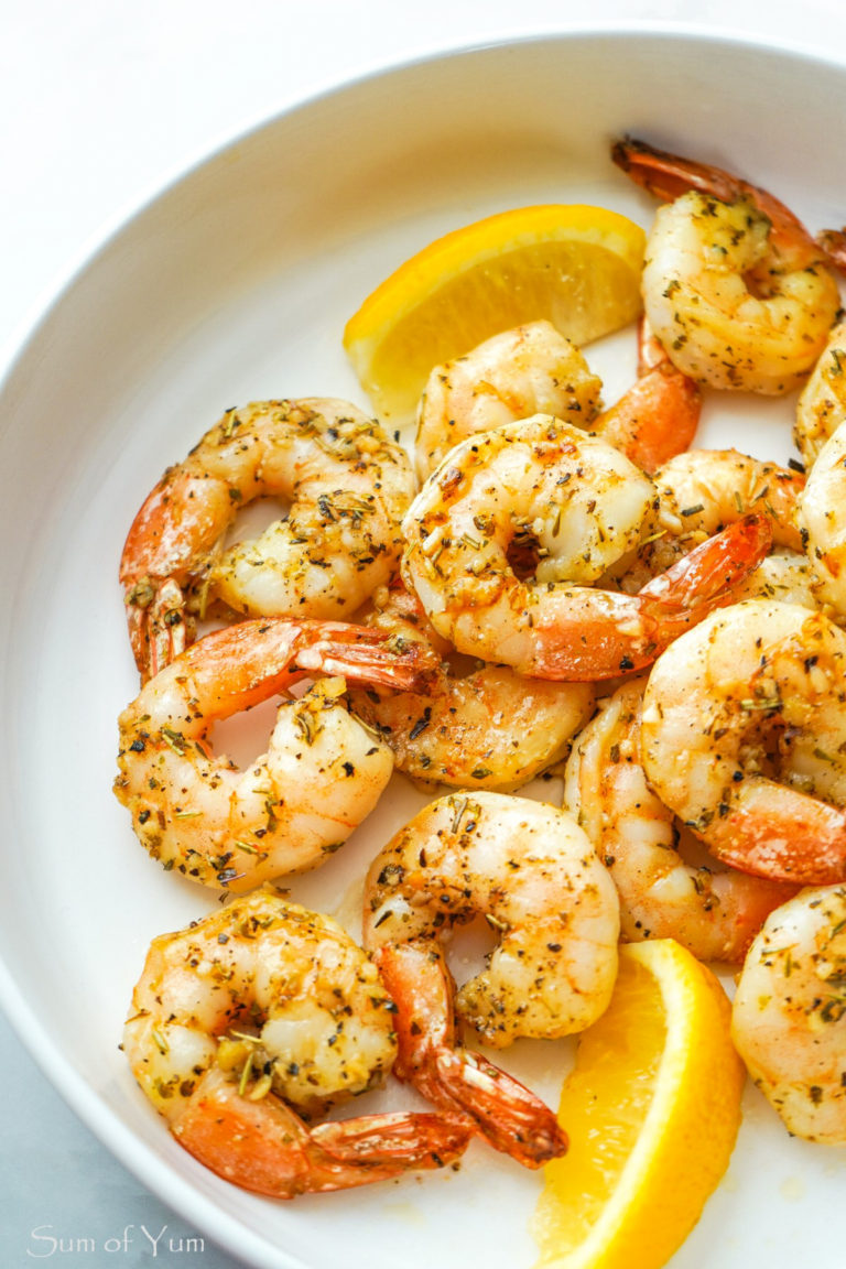 Italian Roasted Shrimp - Sum of Yum