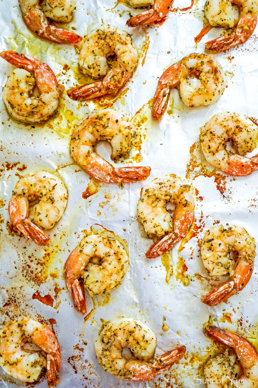 Italian Roasted Shrimp - Sum of Yum