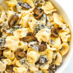 Creamy Mushroom Tortellini