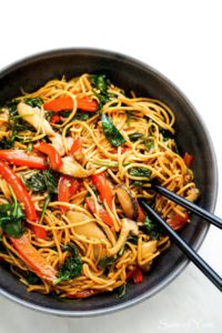 Low Carb Lo Mein Noodles - Sum of Yum