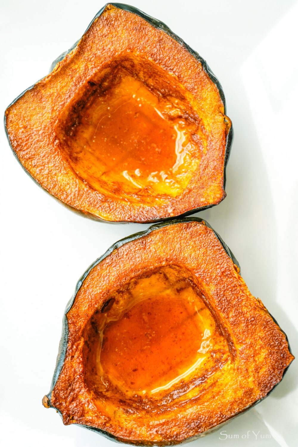 Acorn Squash With Cinnamon Butter Sum Of Yum 4913