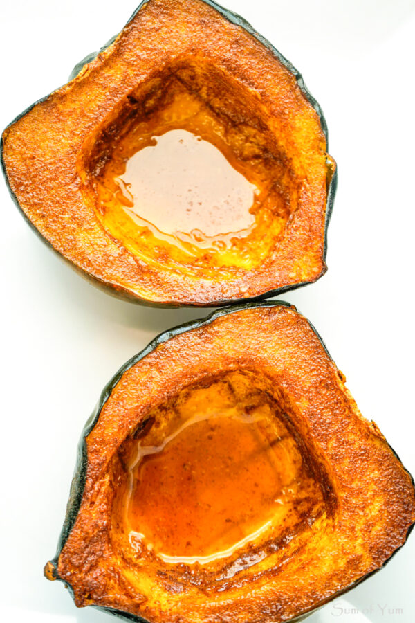 Acorn Squash With Cinnamon Butter Sum Of Yum   Roasted Acorn Squash With Cinnamon Brown Sugar Butter Sum Of Yum 377WM 600x900 