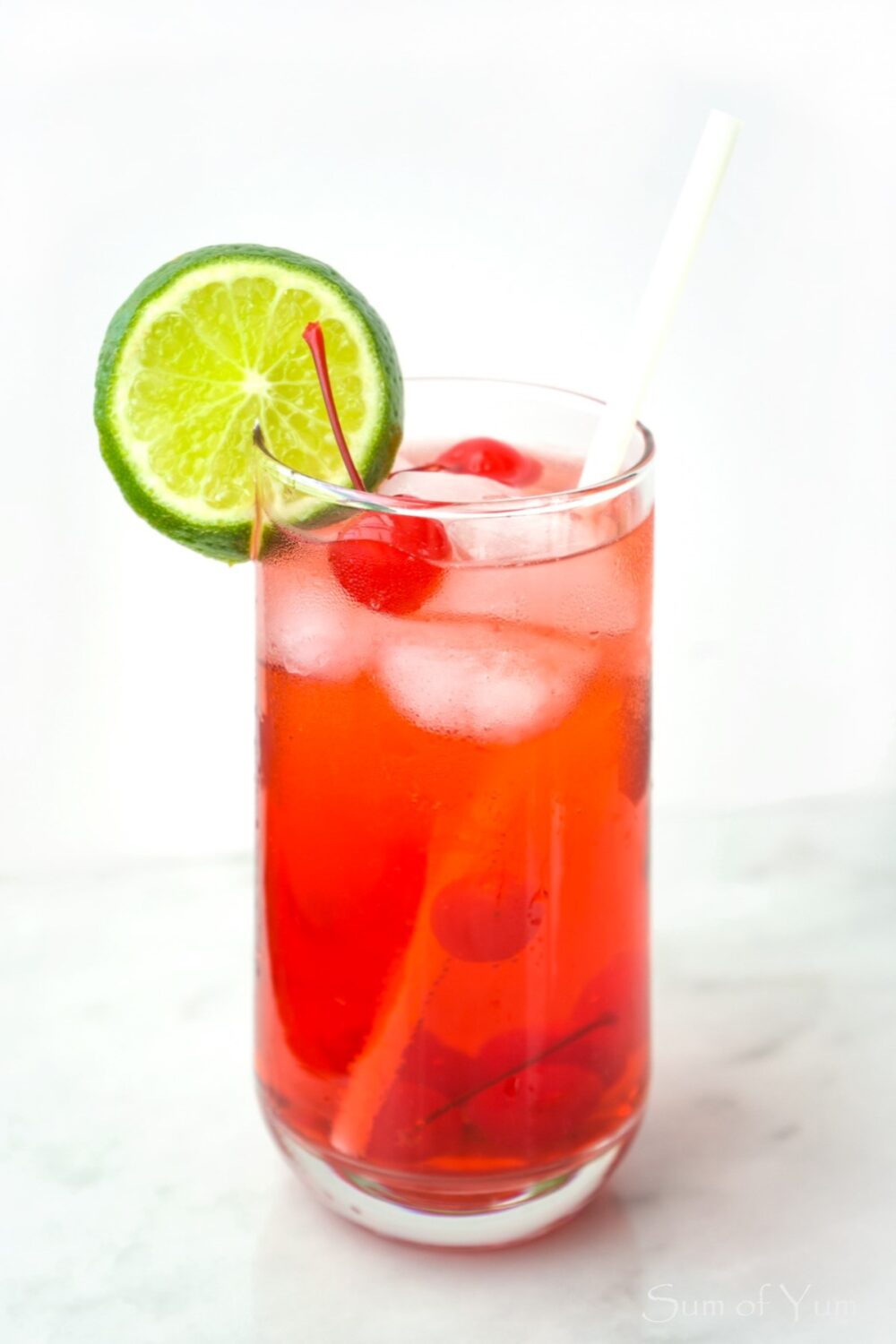 Shirley Temple Cocktail - Sum of Yum