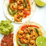 Baked Shrimp Fajitas