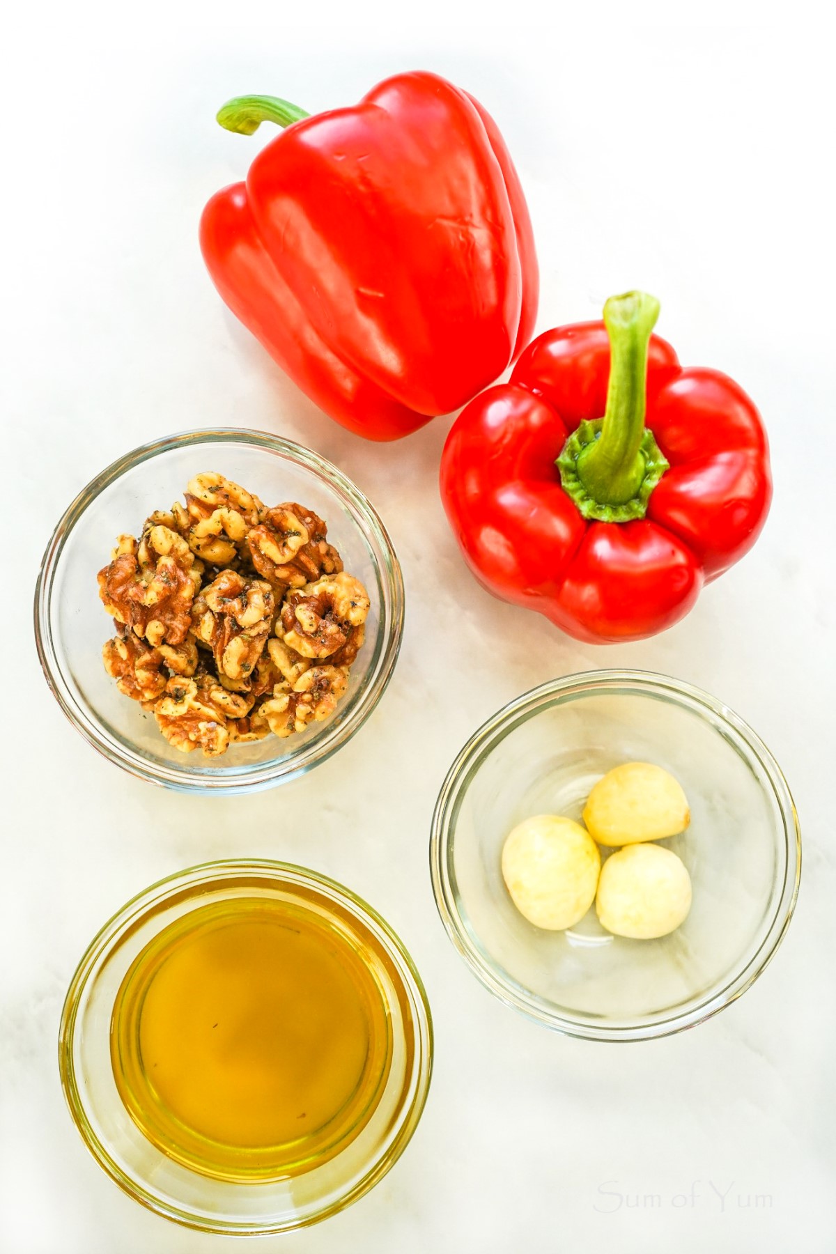 Red Pepper Sauce Ingredients
