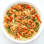 Shrimp Fajita Cauliflower Rice