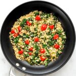 Cauliflower Rice with Spinach and Tomatoes