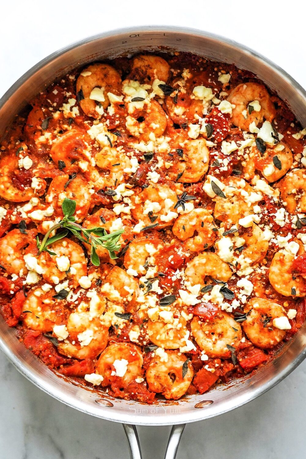 Greek Shrimp Saganaki Sum Of Yum