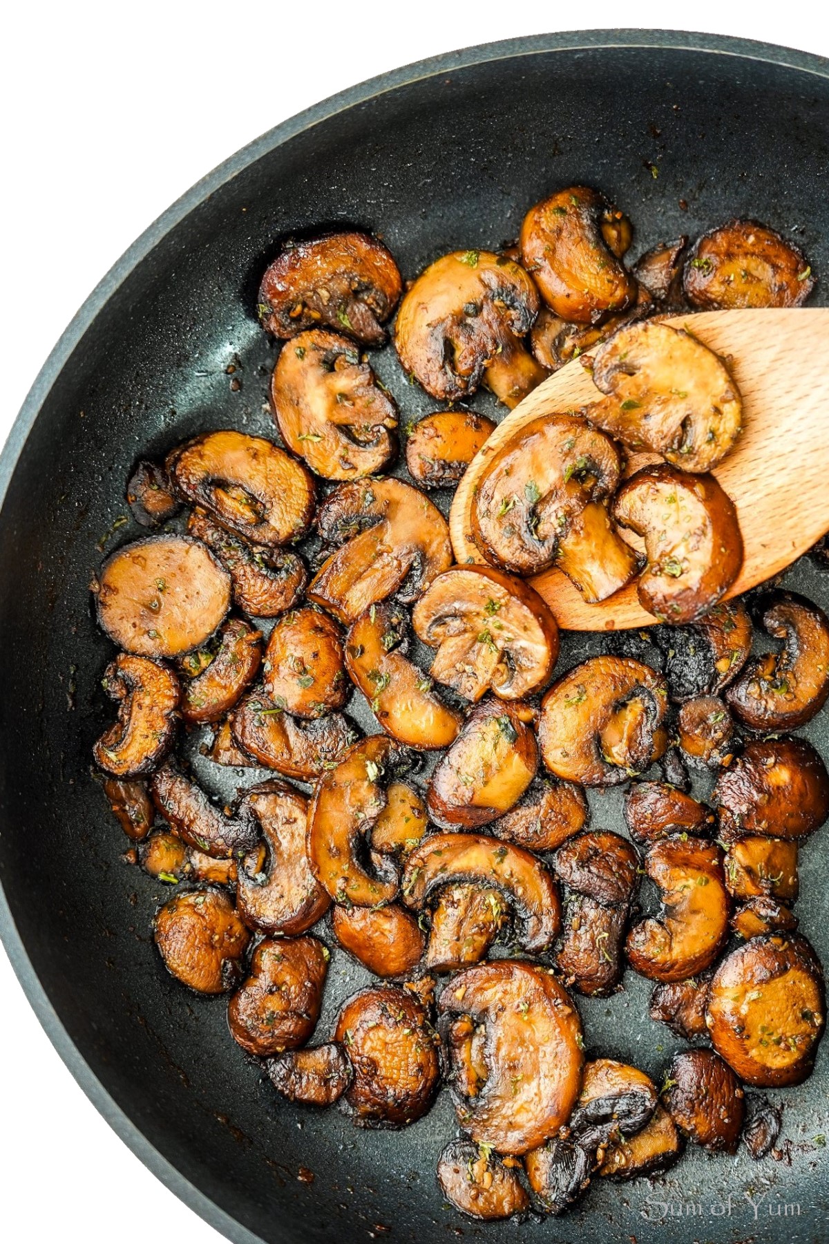 Sauteed White Wine Mushrooms