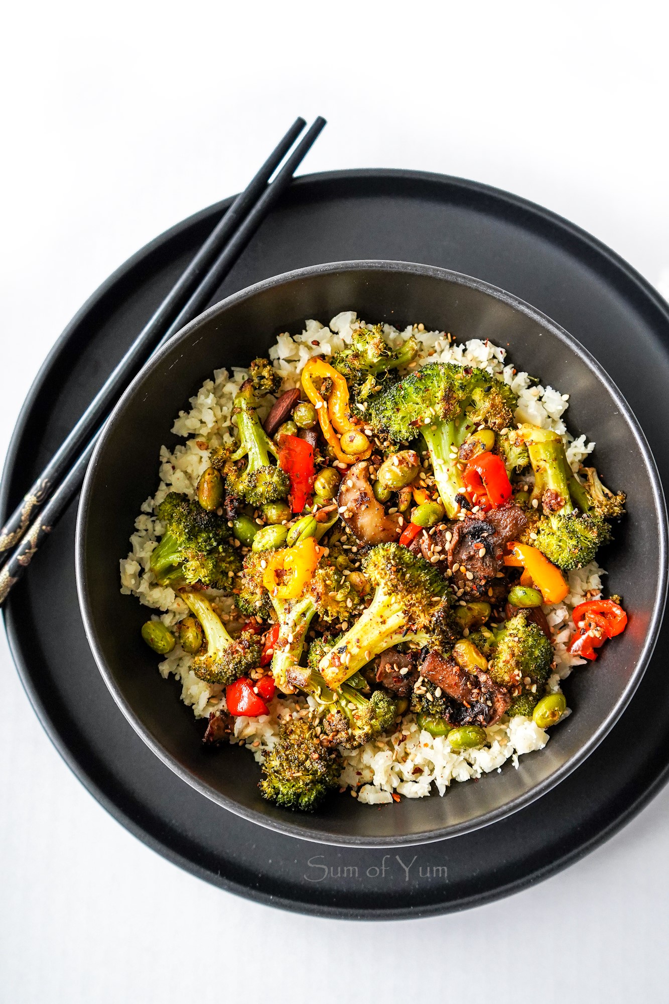 Sheet Pan Vegetable Stir Fry 