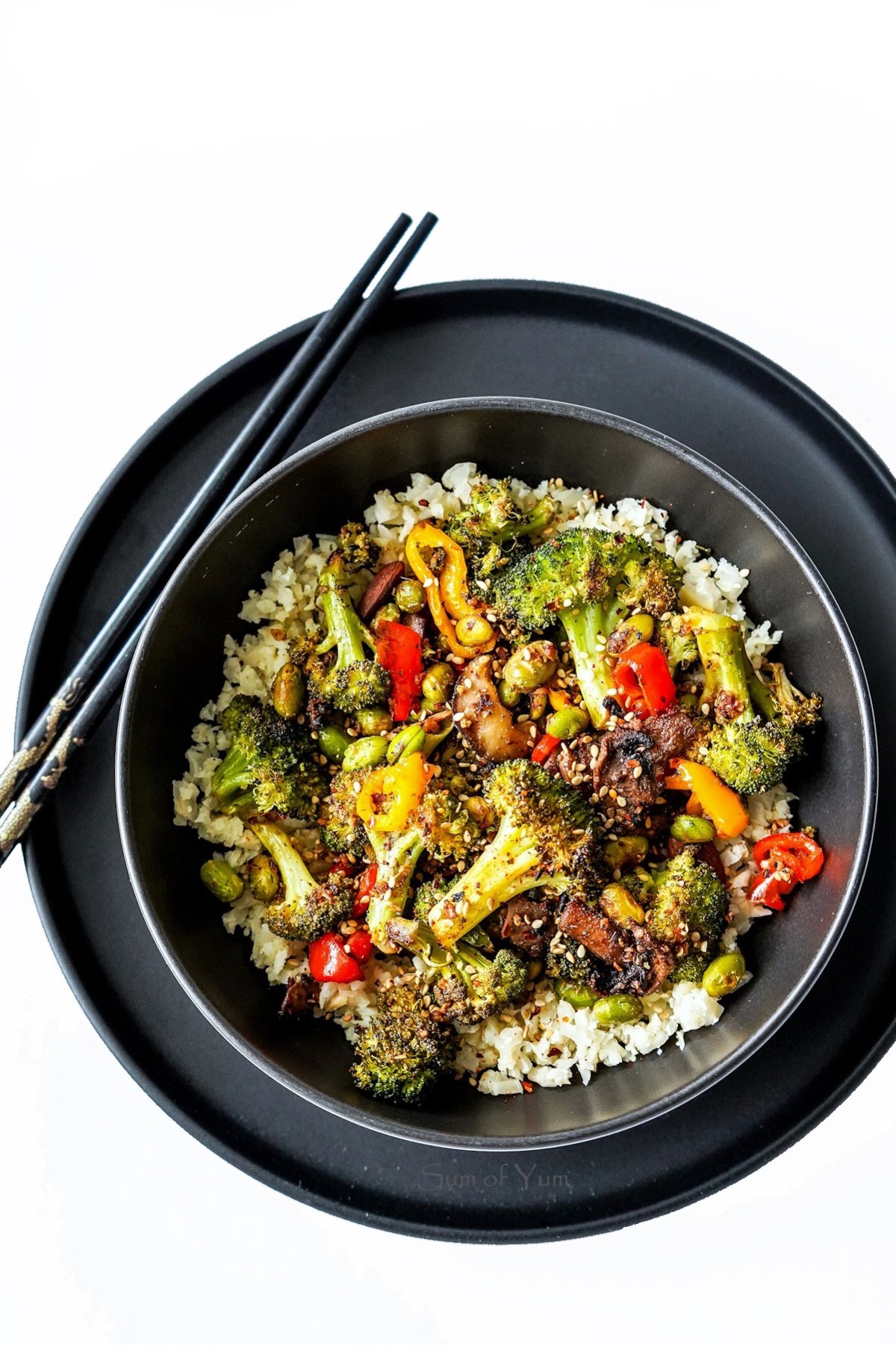 Sheet Pan Veggie Stir Fry with Homemade Stir Fry Sauce