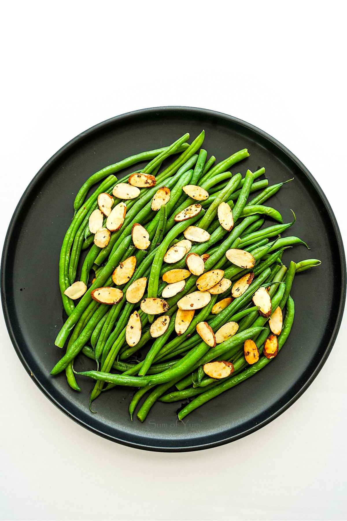 Haricot Verts Almondine with French Almonds