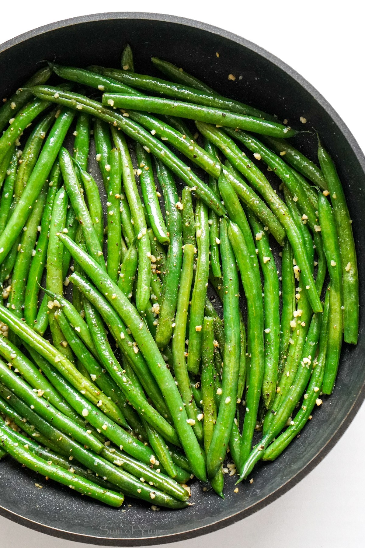 Sauteed Haricots Verts with Garlic