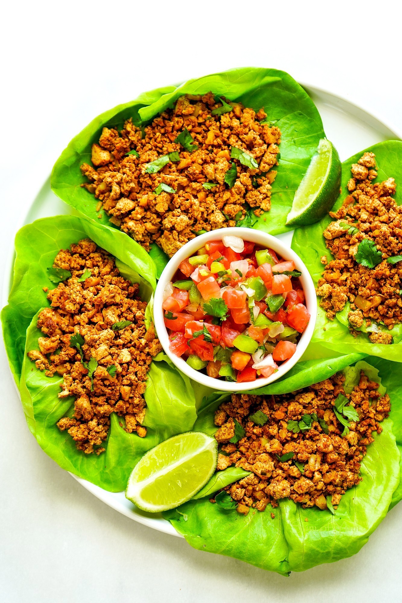 Chipotle Sofritas Taco Lettuce Wraps