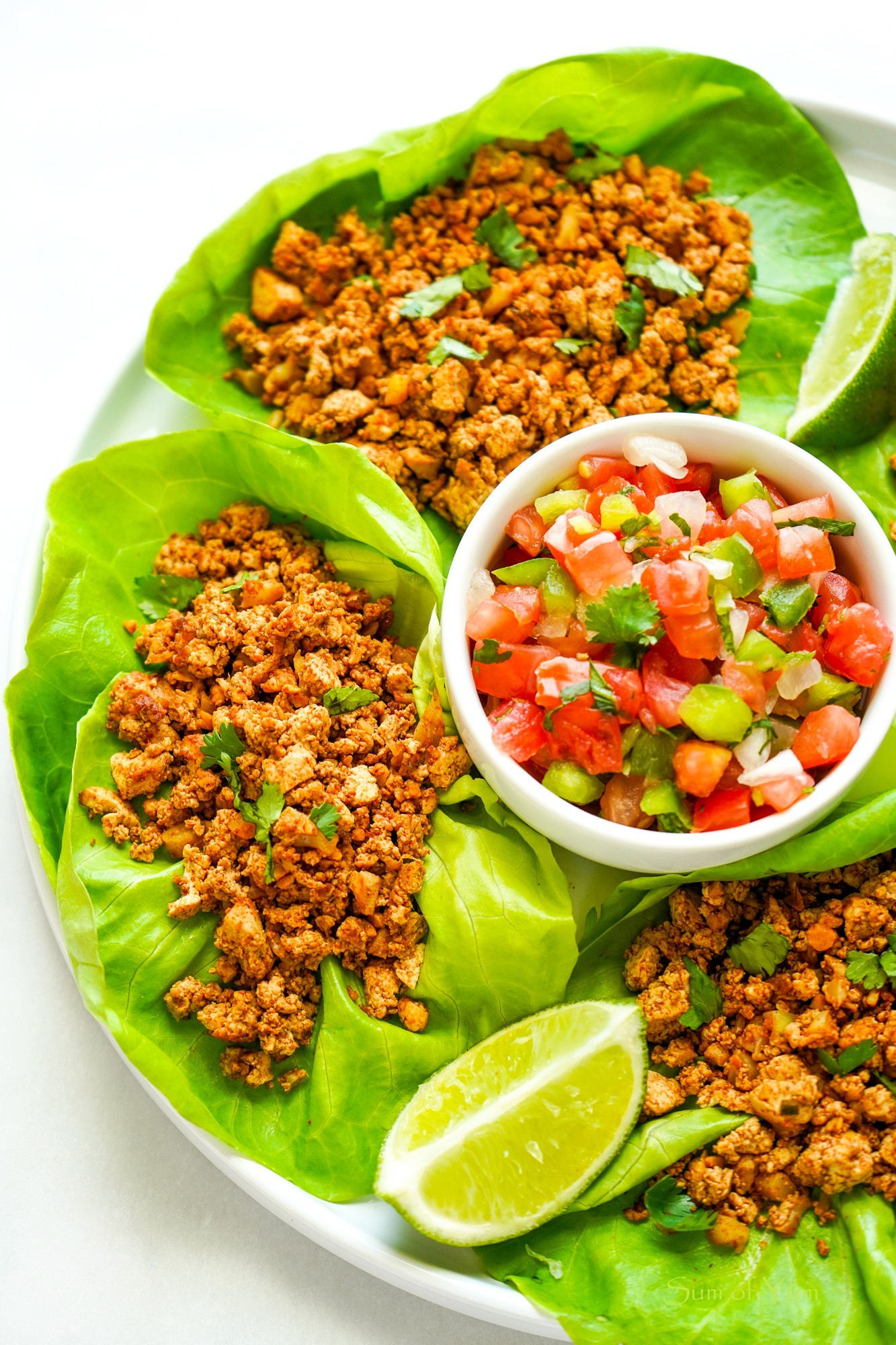 Vegan Taco Lettuce Wraps 