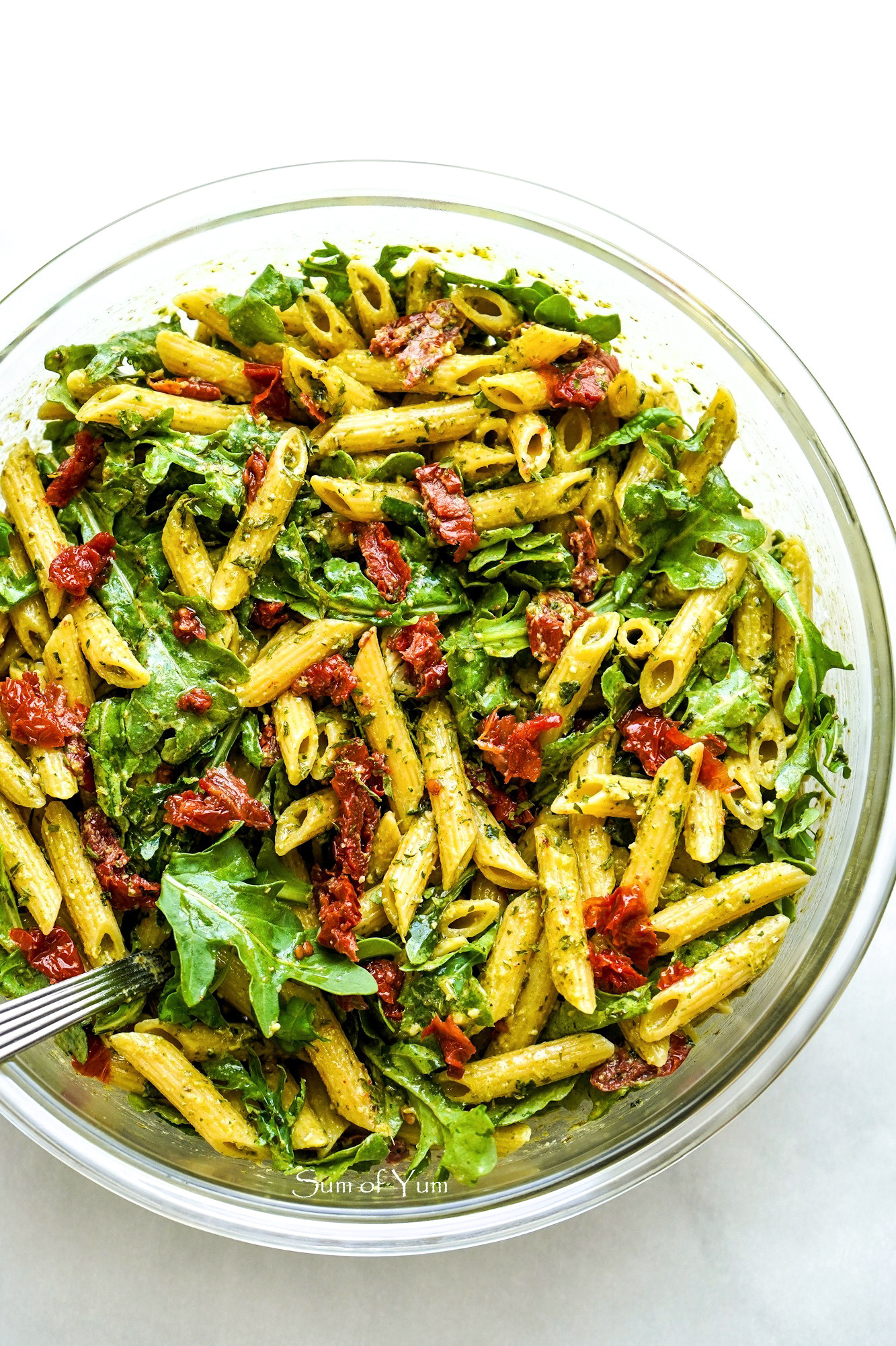 Pesto Penne Pasta Salad 