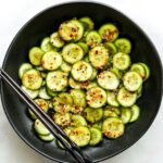 Japanese Cucumber Salad with Wafu Dressing