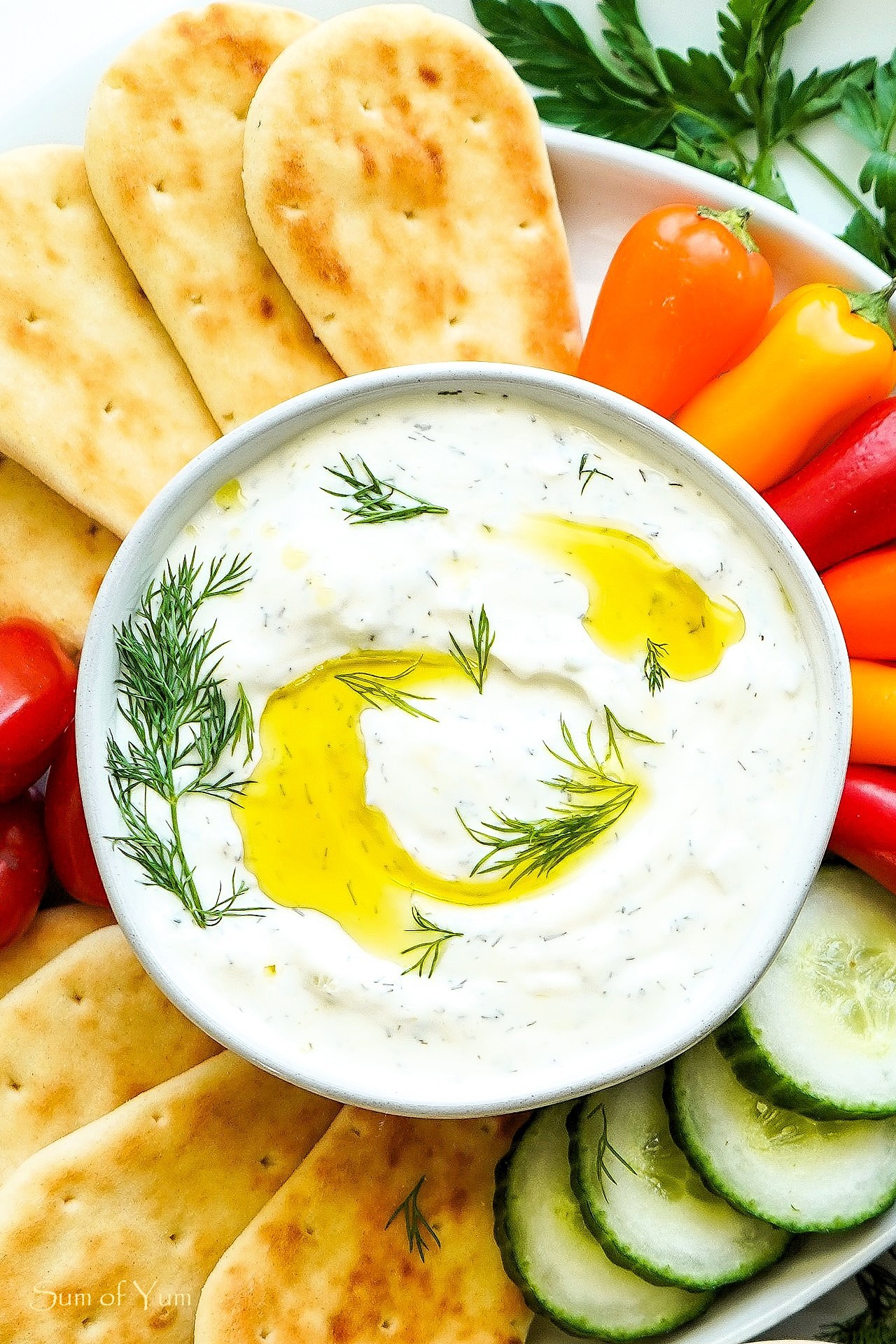 Vegan Tofu Tzatziki 