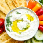 vegan tofu tzatziki
