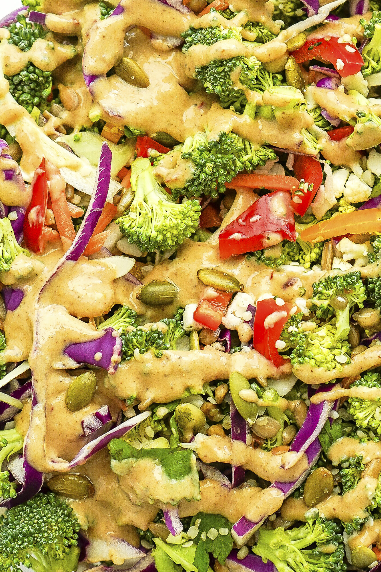 Creamy Sunflower Seed Dressing Recipe with Homemade Sunflower Sesame Tahini
