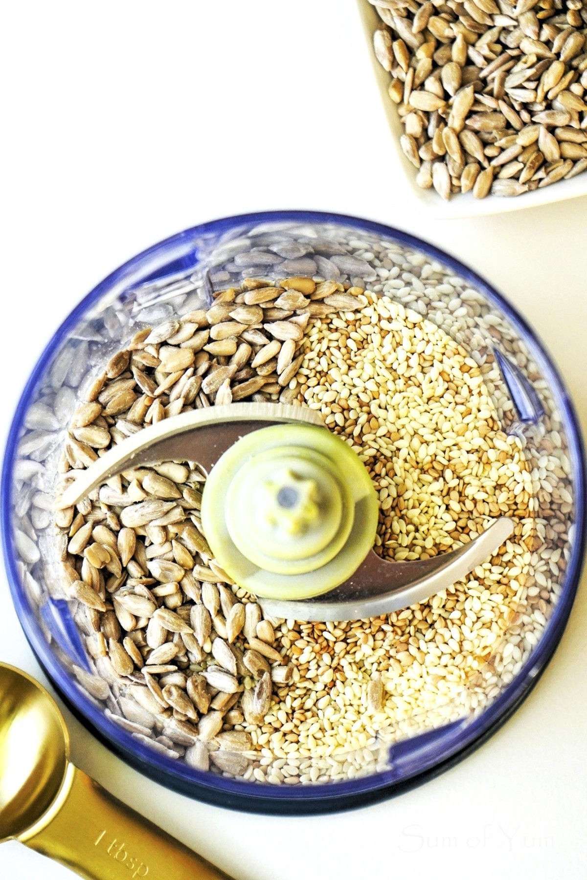 Sunflower Seeds and Sesame Seeds 