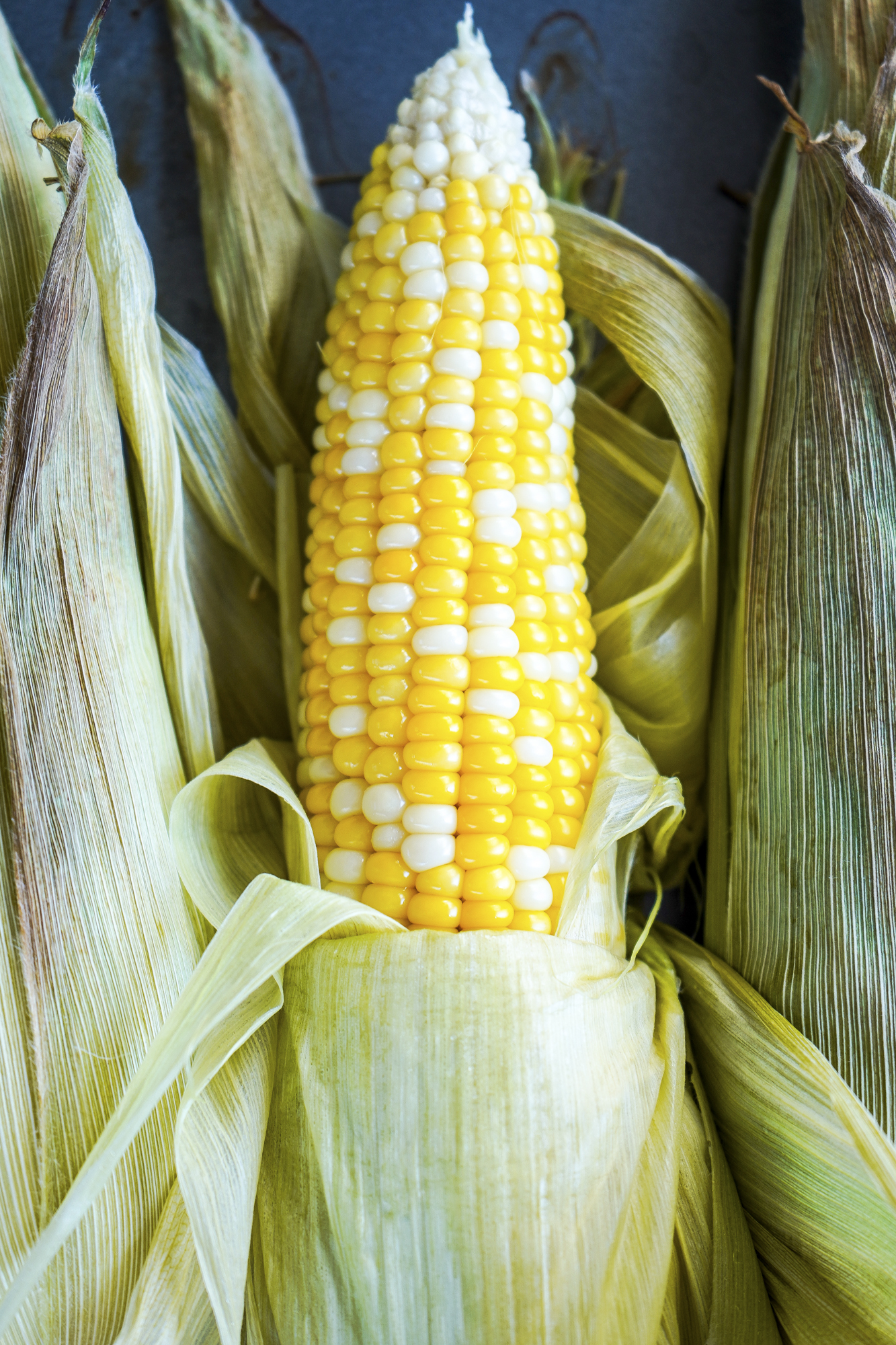 Fresh Oven-Roasted Corn on the Cob