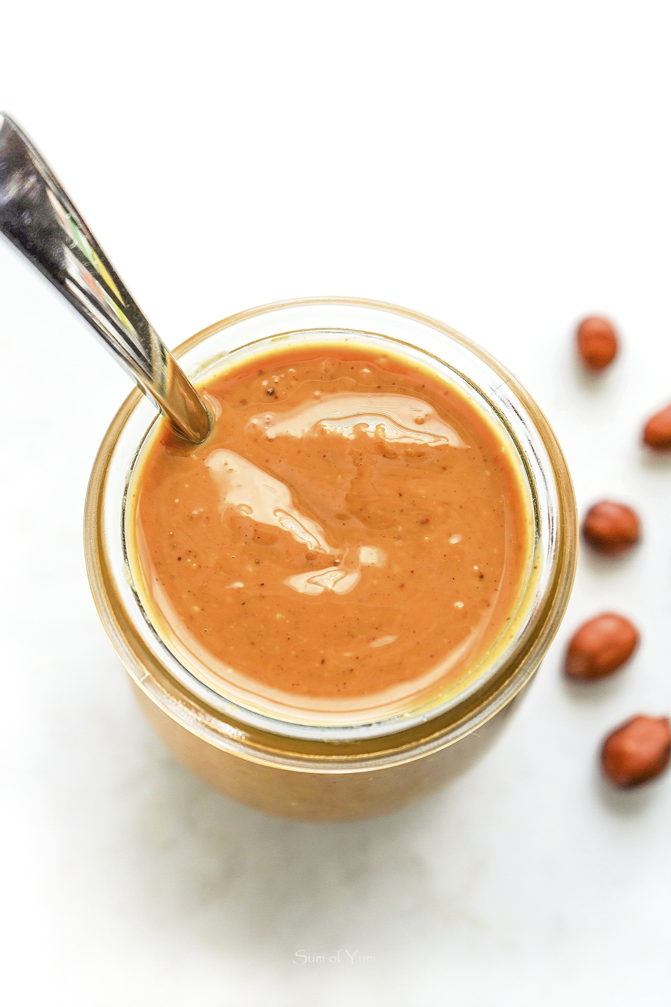 Homemade Roasted Peanut Butter with Spanish Peanuts 
